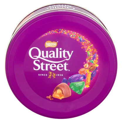 Quality Street Assorted Chocolates Tin Jar, 240 g - Delicious assorted chocolates in a 240g tin jar!