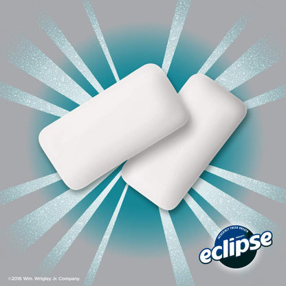 Wrigley's Eclipse Polar Ice - 18 Gums Inside - Stay Cool!