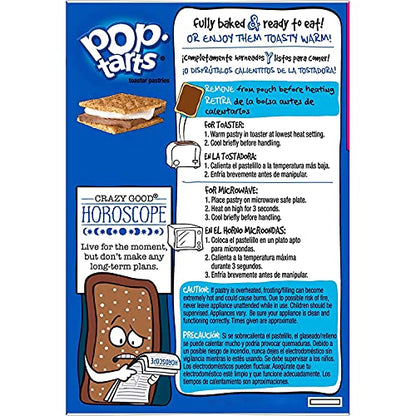 Pop Tarts Frosted S'Mores Pack of 6, x 416 g - "Six-pack of s'mores delight!"