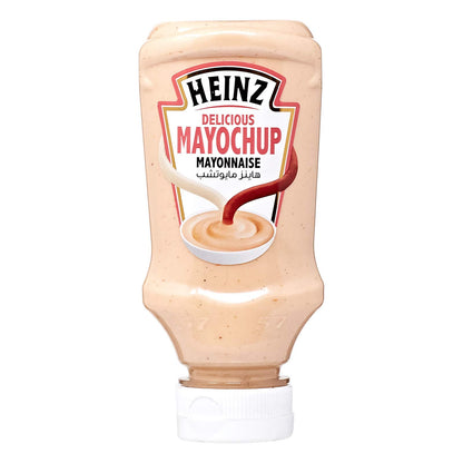 Heinz Delicious Mayochup Mayonnaise, 225ml - Blend of mayonnaise and ketchup, convenient 225ml bottle.