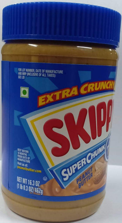 Skippy Peanut Butter Crunchy, 462g, Pack of 2, Product of USA