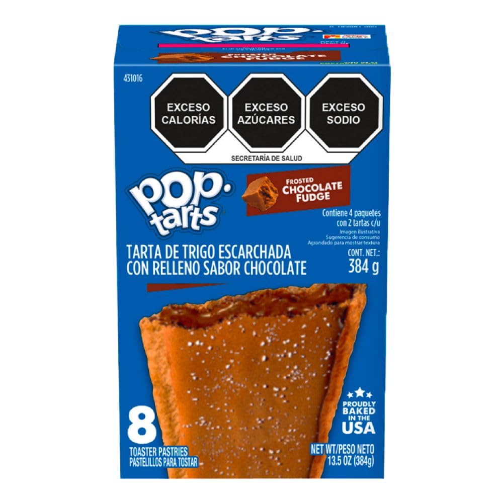 Pop Tarts Frosted Chocolate Fudge, 384g - "Indulgent chocolate fudge!"