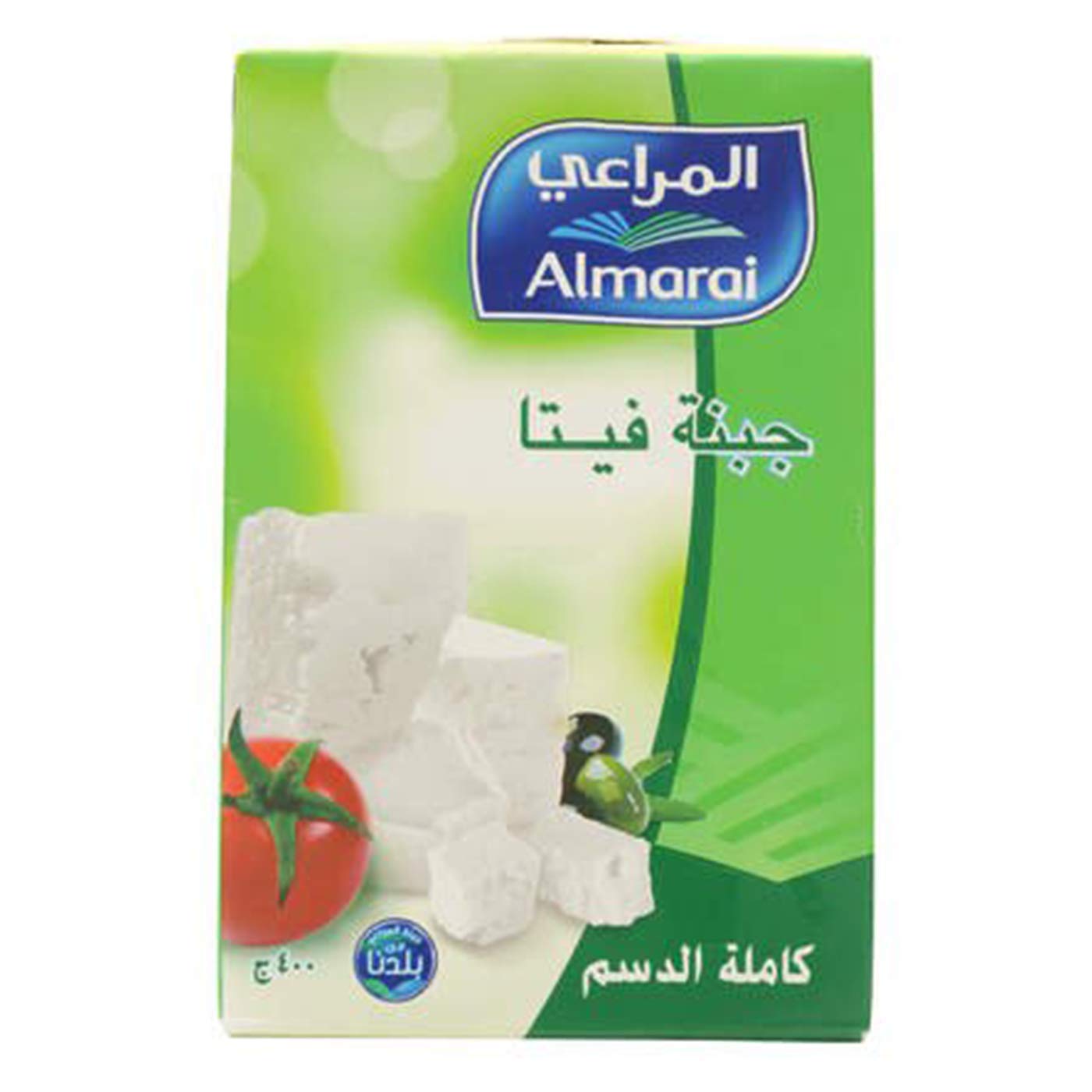 Almarai Feta Cream Cheese 400gm Each (Pack of 2pcs* 400gm) - Double Delight!