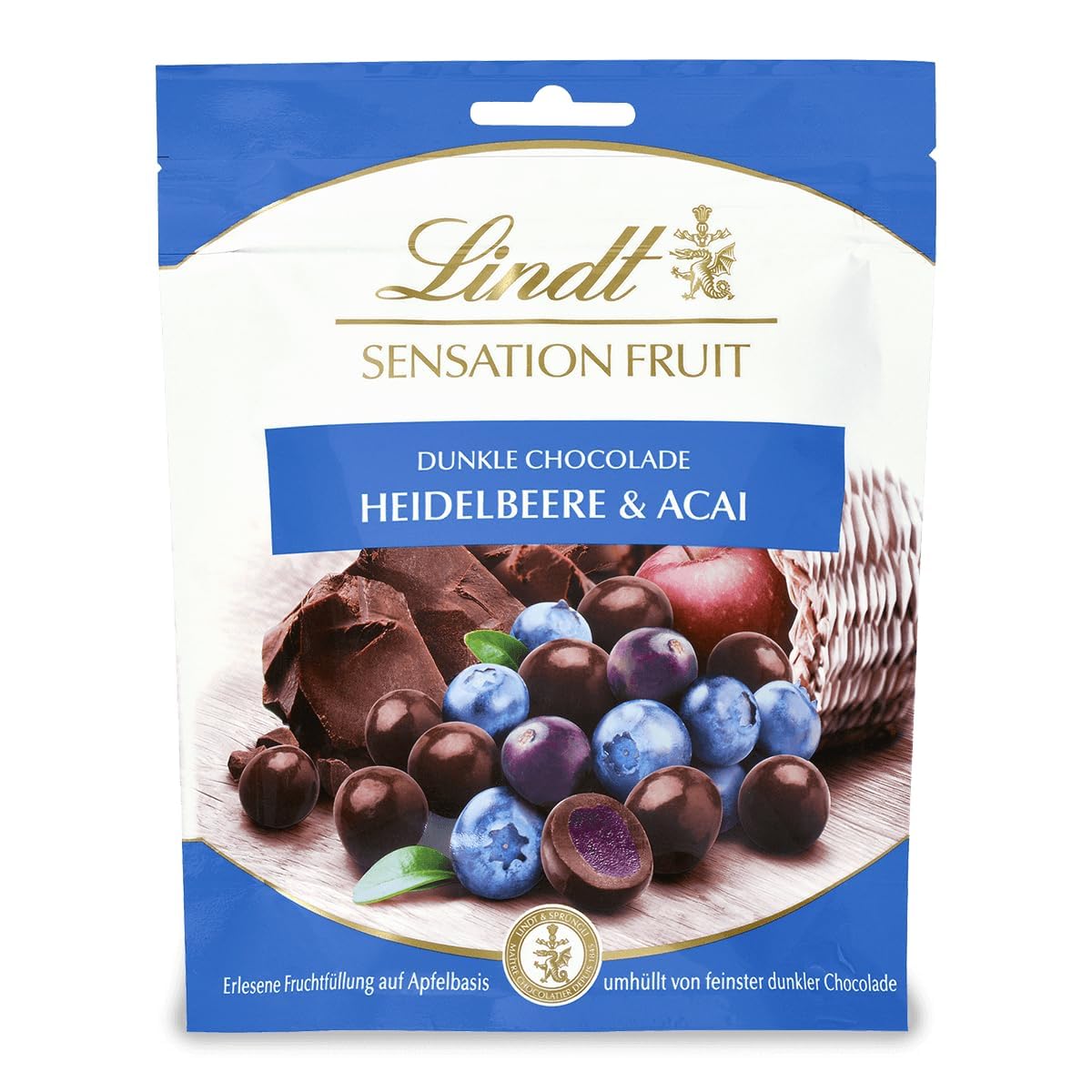 Lindt Sensation Fruit Blueberry & Acai Berry,150g (Imporetd)