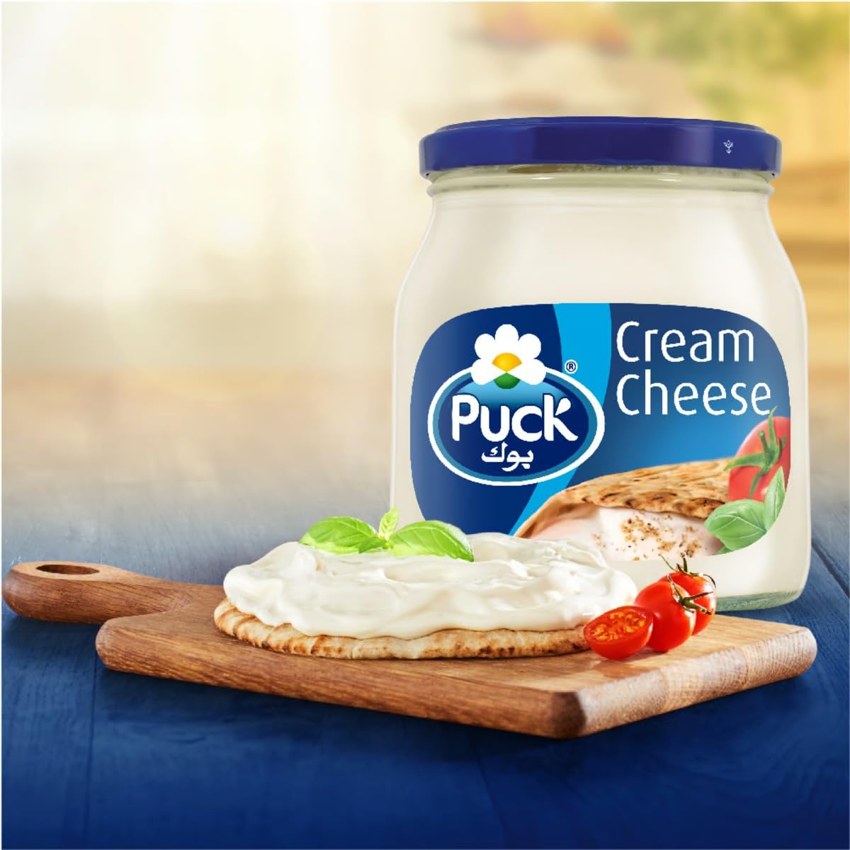 Puck Cream Cheese Spread 140 gm - Smooth Puck cream cheese spread!