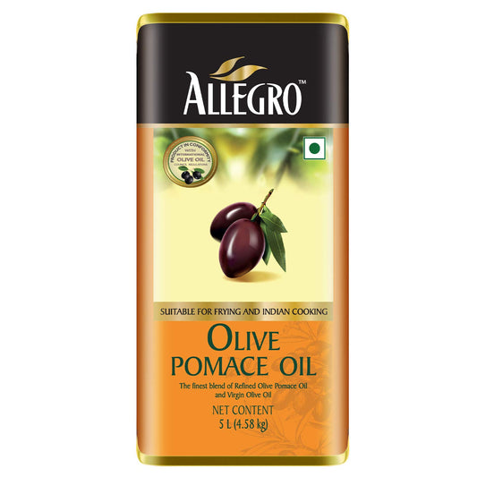 ALLEGRO Olive Pomace Oil, 5LTR - Versatile Cooking!