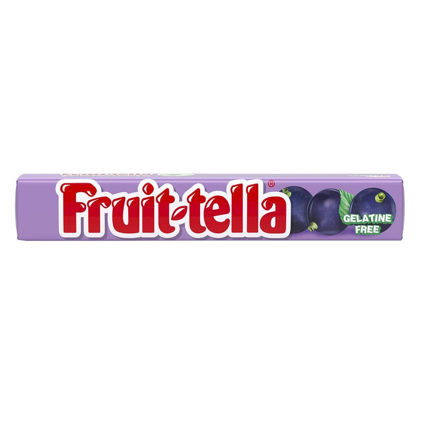 Fruit-tella Grape 20 Stickes, 40 g - Grape-flavored chewy candy sticks! Perfect for a burst of grape goodness in every bite!