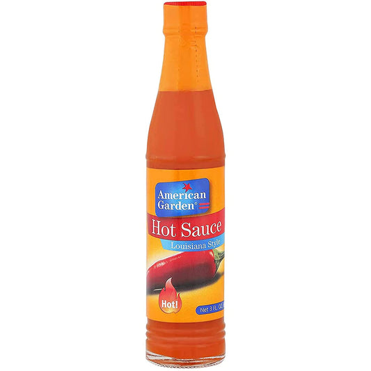 American Garden AG HOT SAUCE Louisiana Style, 3oz - Spice Up Your Life!