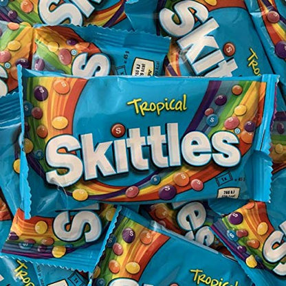 Skittles Tropical Flavour Candy Imported,45g (Pack of 2)