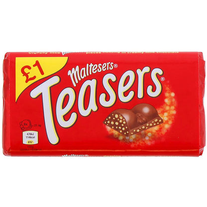 Maltesers Teasers Bar, 100g - "Delicious Teasers Chocolate Bar!"