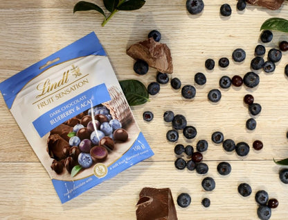 Lindt Sensation Fruit Blueberry & Acai Berry,150g (Imporetd)