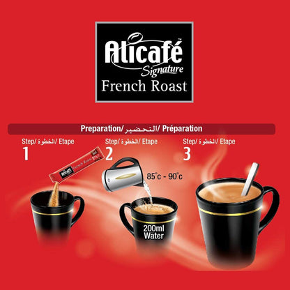 Alicafe Signature French Roast 3 in1 Instant Coffee (30*25g), 750g - Signature Blend!