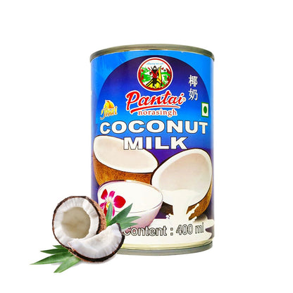 Pantai Coconut Milk | Thai Cuisine | Thick, Creamy & Lactose Free | Contains Coconut extracts & Water | Use as Ingredient or Condiment with Meat, Vegetables & Curries | Vegan Ingredients | (400ml) - "Creamy coconut delight!"