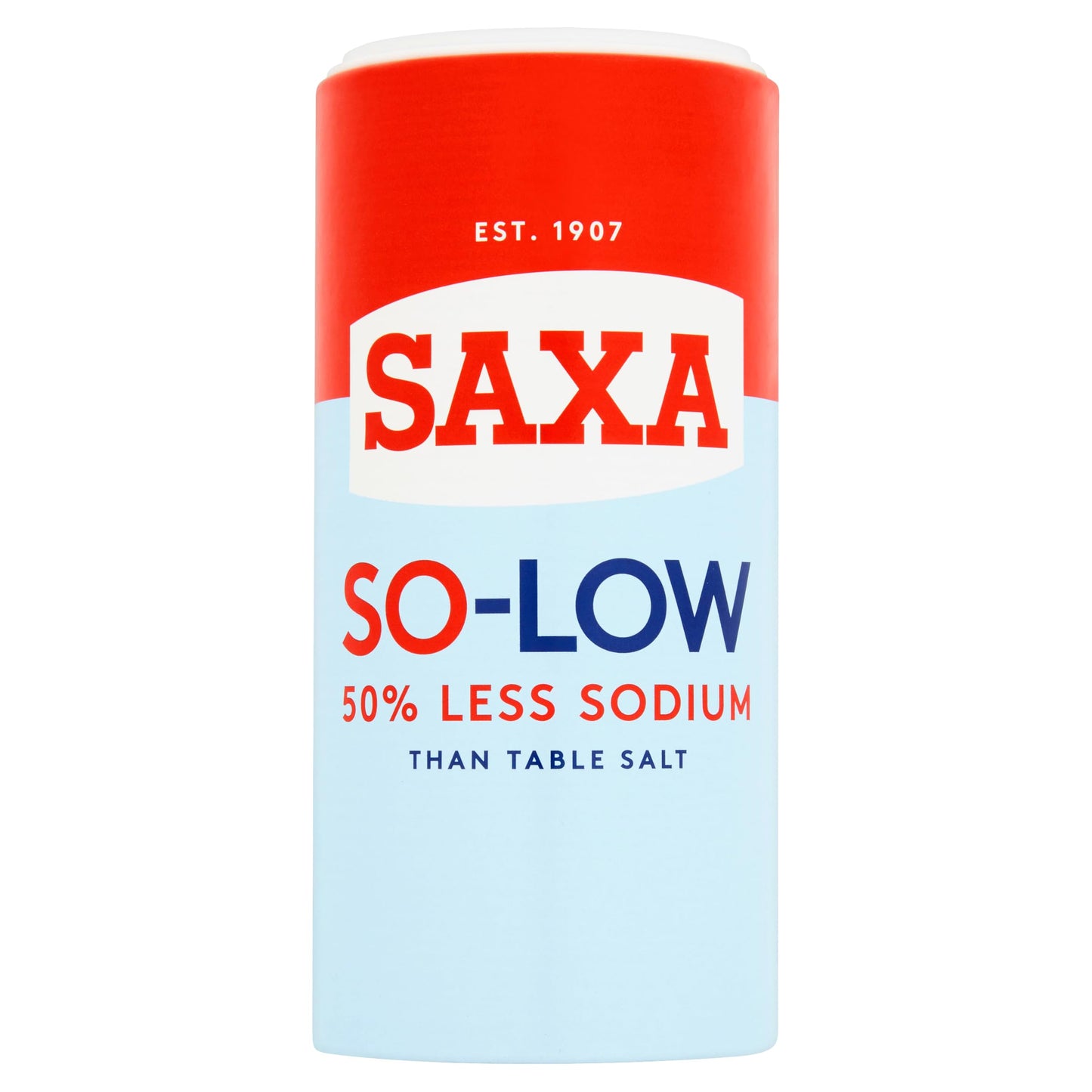 Saxa So Low 50% Less Sodium Salt, 350g