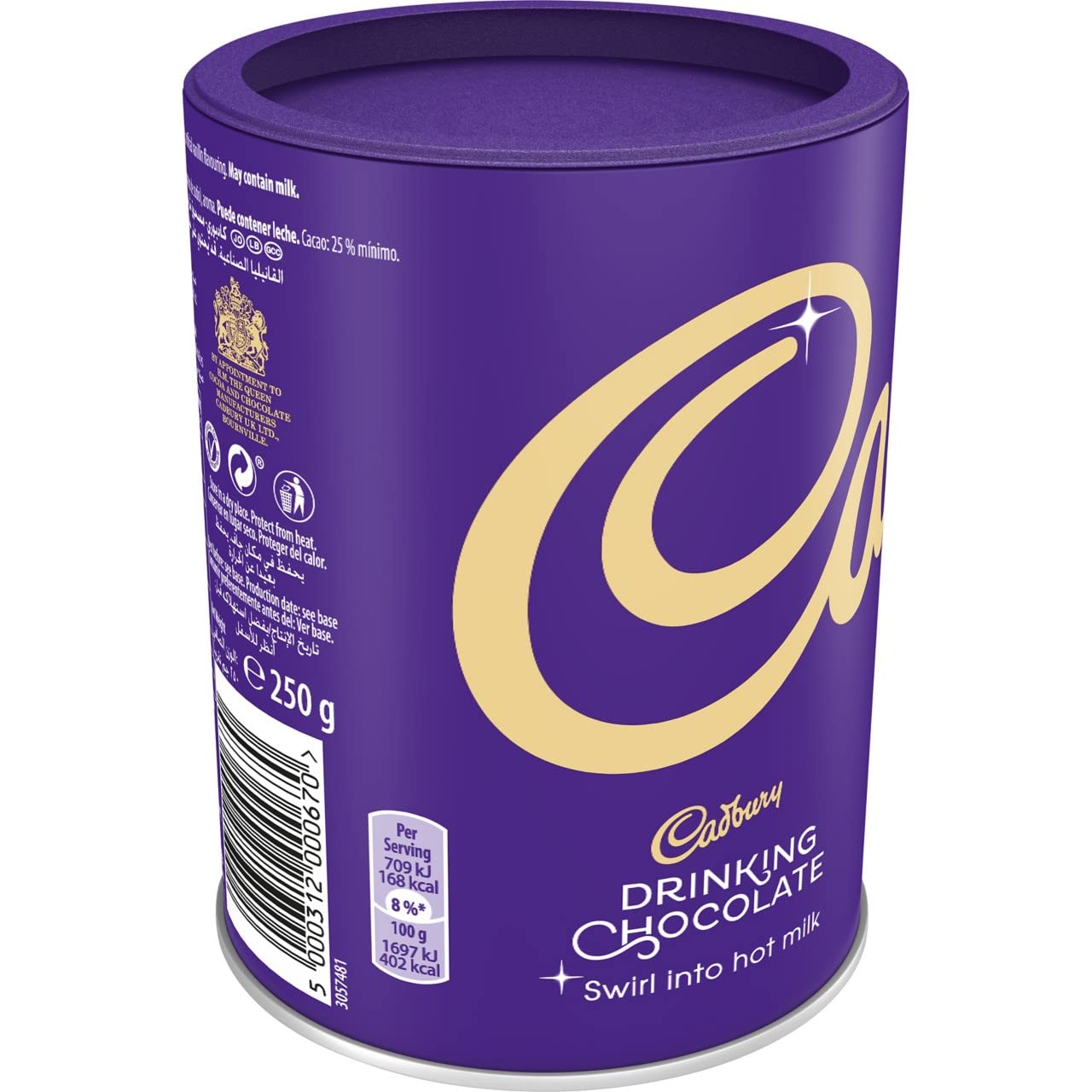 Cadbury Drinking Chocolate, 250g - Warm and comforting