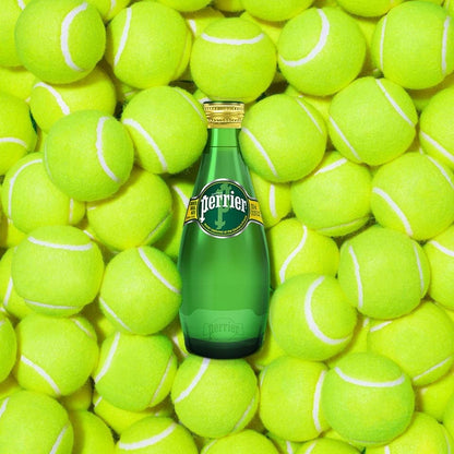 Perrier Carbonated Mineral Water â€¢ Water Captured at the Source in France, 11.16 fl oz â„® 330 ml, 4 Pack - "French mineral refreshment!"