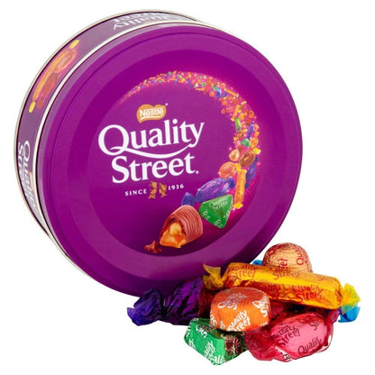 Quality Street Assorted Chocolates Tin Jar, 240 g - Delicious assorted chocolates in a 240g tin jar!