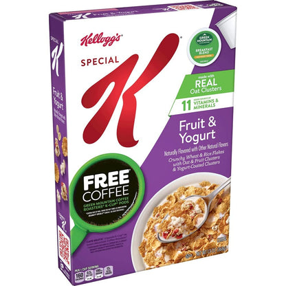 Kellogg's Special K Fruit & Yogurt Cereal 368g - Start your day right with Kellogg's Special K Fruit & Yogurt Cereal, 368g.