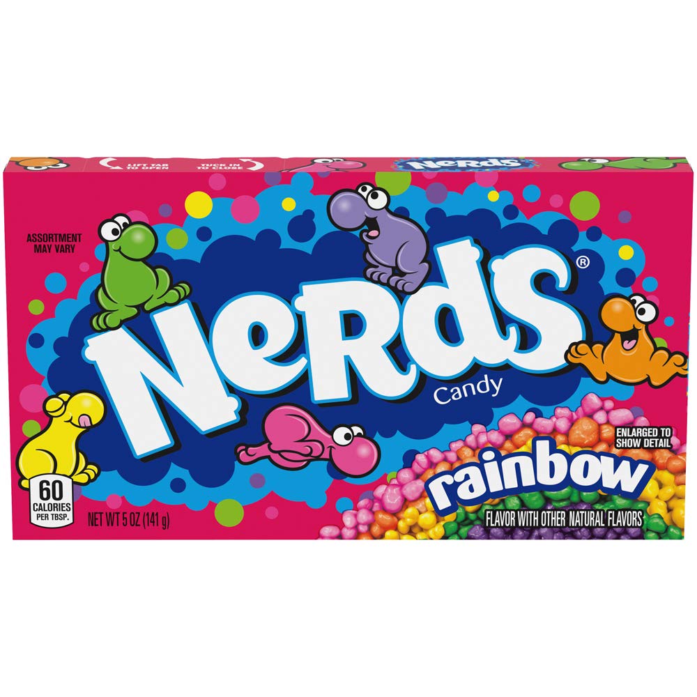 Nerds Wonka Rainbow Nerds Candy, 141 Grams, Mixed Fruit - "Rainbow Nerds Magic!"