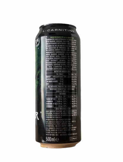 Monster Energy Nitro (Super dry) 500ml (pack of 6 cans) (6 x 500ml) - "Nitro Super Dry Blast!"