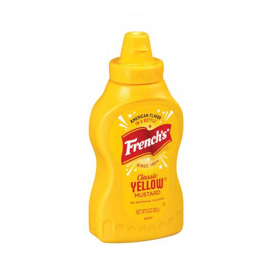 French's Classic Yellow Mustard, 8 oz ℮ 226 g - Classic yellow mustard!