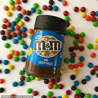 M&M's Crispy Pieces Chocolate Spread, 200 g - "Crunchy Choco Spread!"