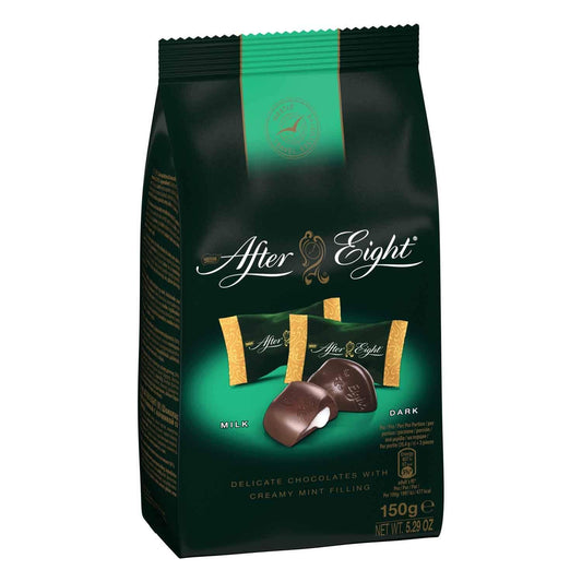 Nestle After Eight Mint Dark Chocolate Perfect Combination of Luxurious Mint Fondant Crafted With Natural Peppermint 150g - "After Eight Mint Dark Chocolate - 150g of Luxurious Mint Fondant!"