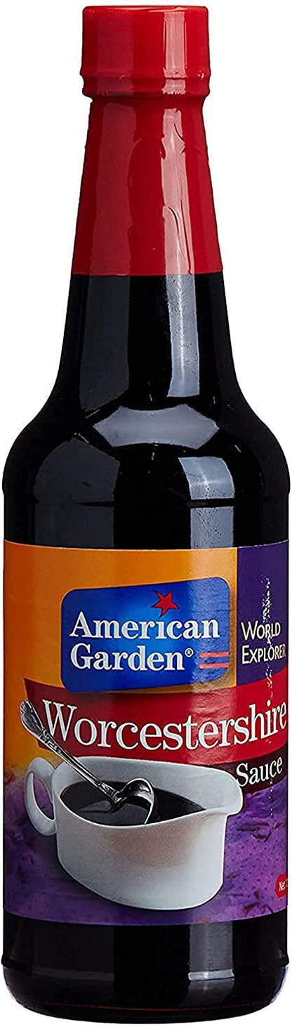 American Garden AG Worcestershire Sauce, 10oz - Rich and Savory!