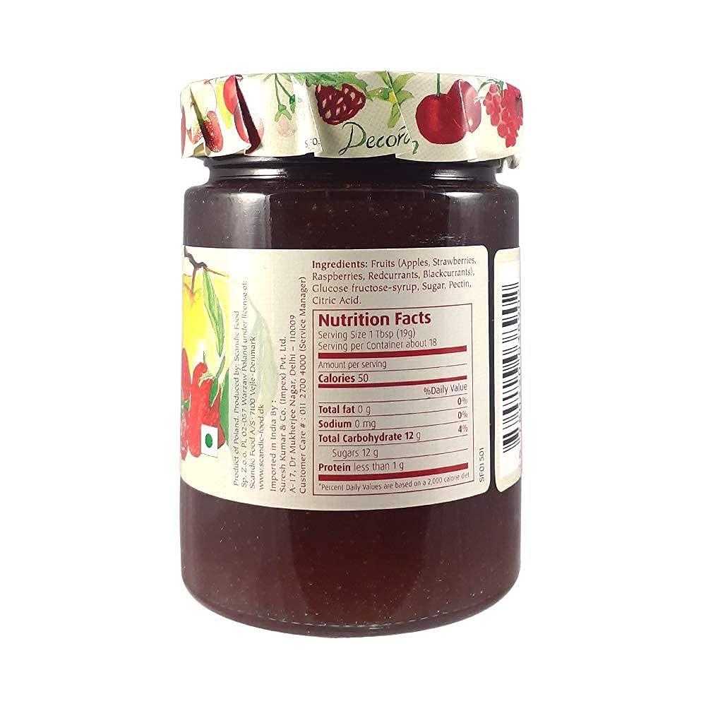 DANA Mixed Fruit Preserve, 340g, Pack of 2, Product of Poland - Preserved perfection!