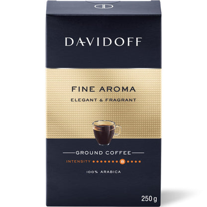 Davidoff Cafe Fine Aroma Ground Coffee, (250 g Pack) - Ground gourmet!