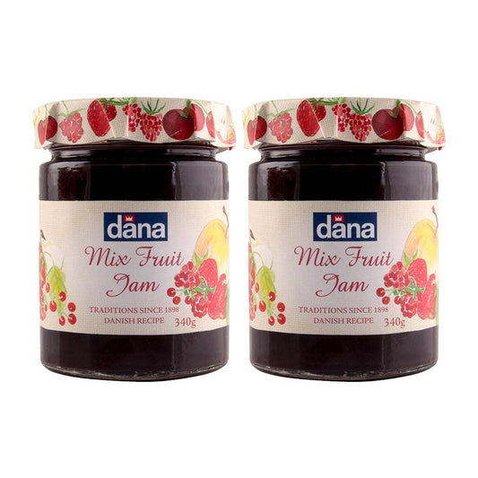 DANA Mixed Fruit Preserve, 340g, Pack of 2, Product of Poland - Preserved perfection!