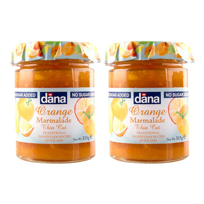 DANA Orange Diabetic Spread, Pack of 2, Product of Poland - Orange zest!