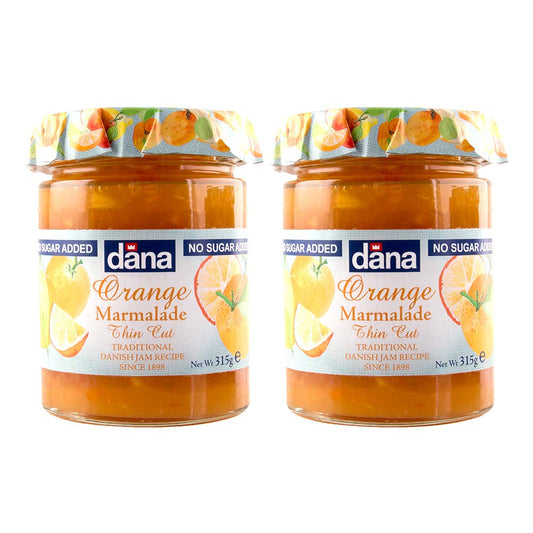 DANA Orange Diabetic Spread, Pack of 2, Product of Poland - Orange zest!