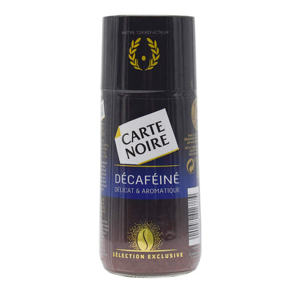 Carte Noire Decafeine (Decaffeinated Instant Coffee Bottle), 100g - Decaf delight