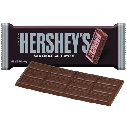 Hershey's Milk Chocolate, 4 X 40 g - Four 40g bars of classic milk chocolate.