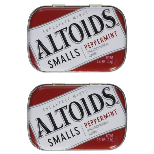 Altoids Smalls Sugar Free Pepper Mints, 2 x 10.5 g - Double Fresh!