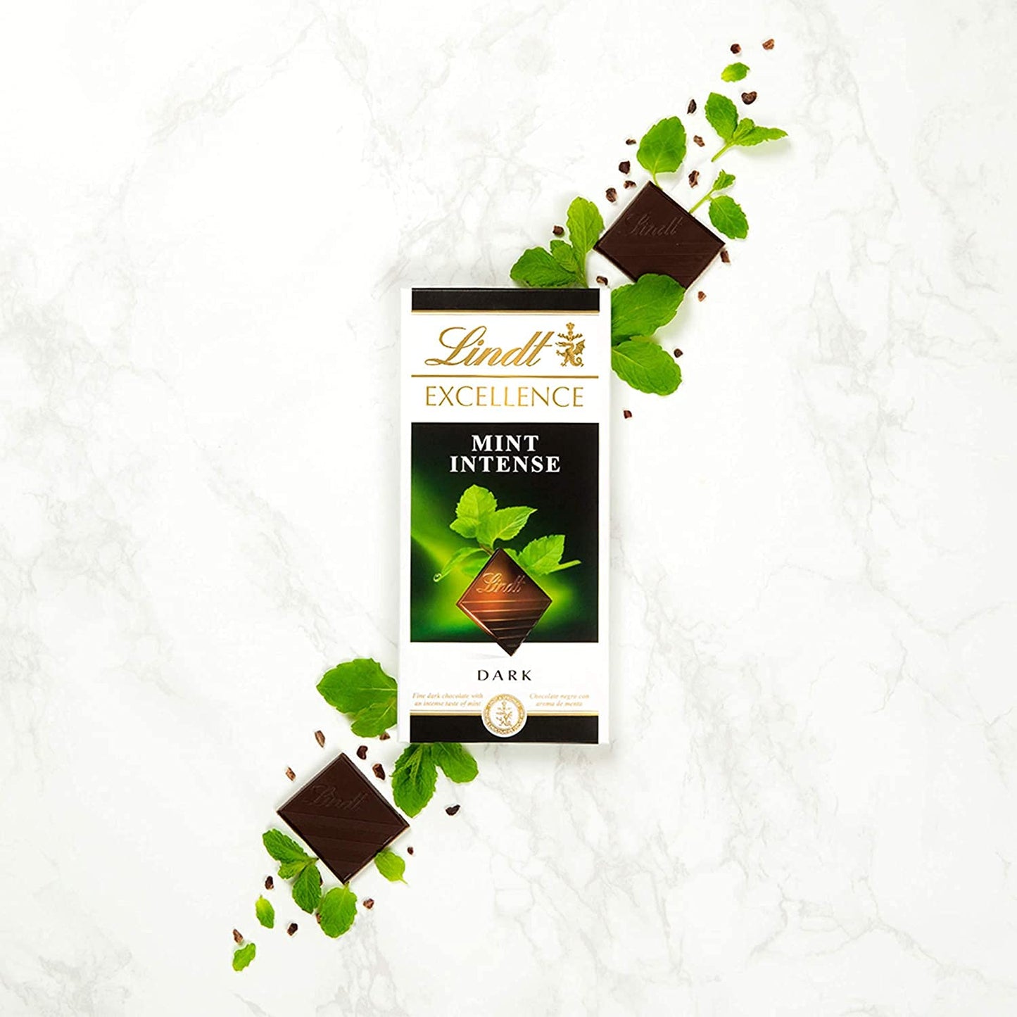 Lindt Excellence Mint Intense Dark Chocolate, 3.53 oz ℮ 100 g