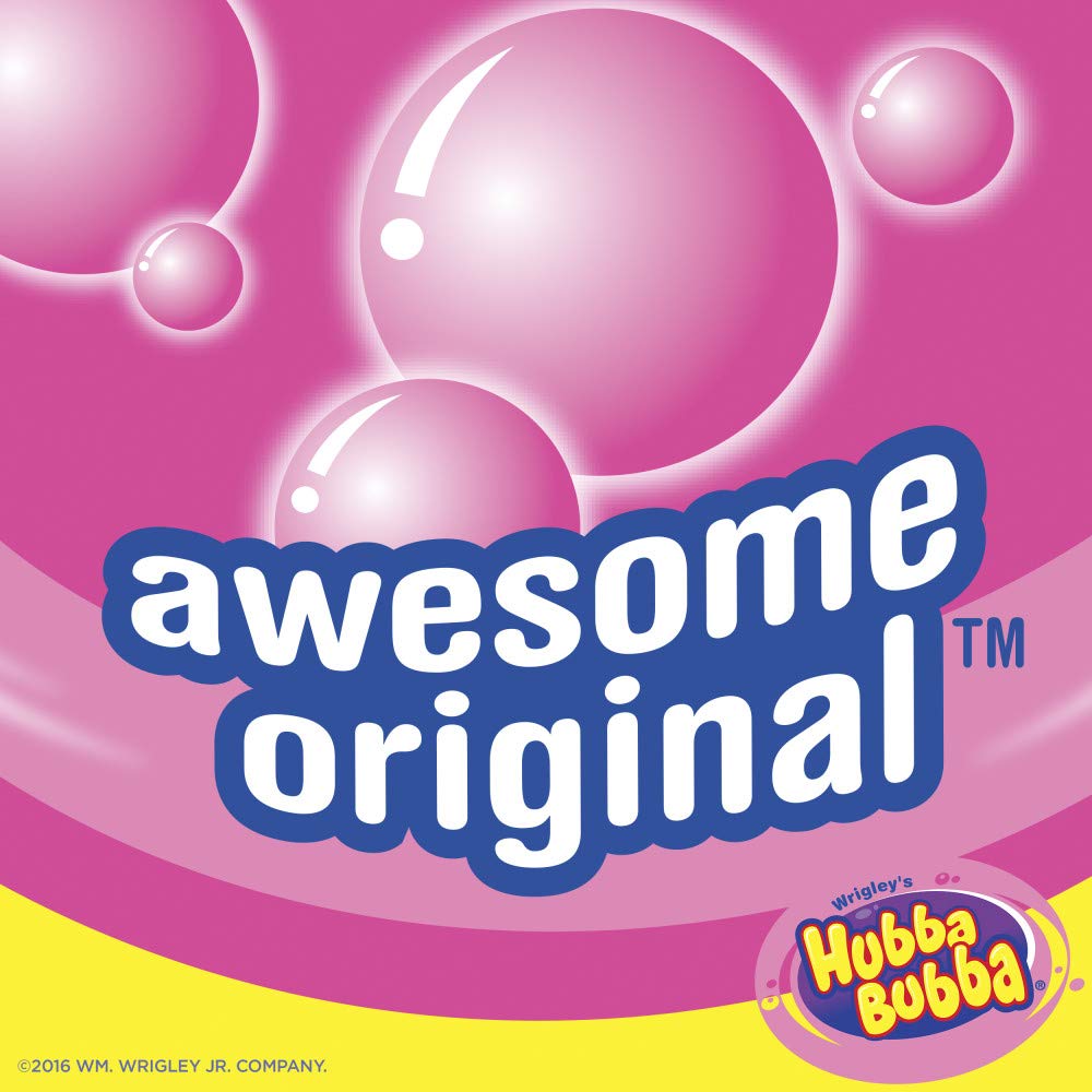 Hubba Bubba Bubble Tape Awesome Original Bubble Gum, 2 oz / 56.7 g - Original bubble tape, 56.7g of bubble-blowing fun.