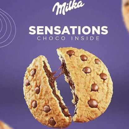 Milka Sensations Choco Inside Pouch, 156 g - "Choco Inside Joy!"