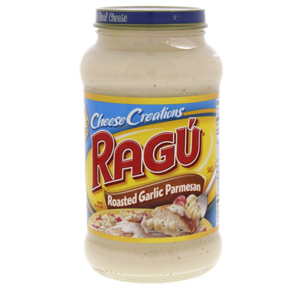 Ragu Cheese Creations Roasted Garlic Sauce - 453g (24oz) - Roasted garlic sauce, 453g!