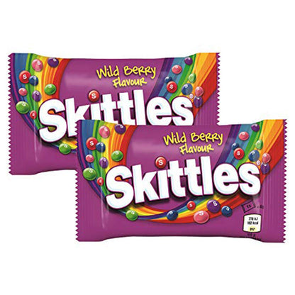 Skittles Wild Berry Flavour Candy Pack of 2, x 45 g