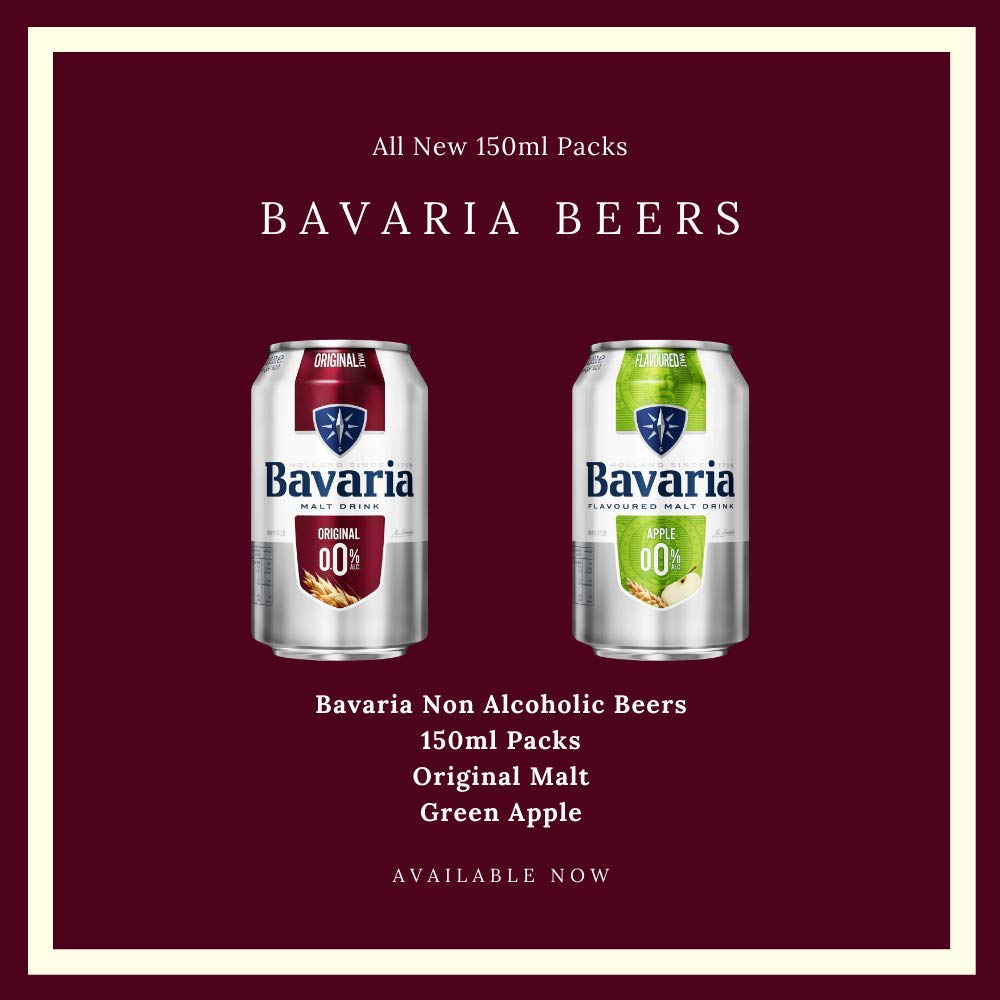 Bavaria Non-Alcoholic Beer Malt Drink Can, 6 X 330 ml