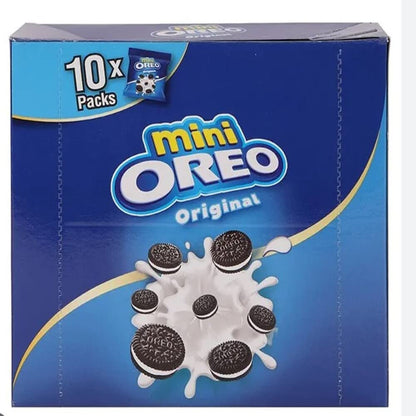 Oreo Mini Oreo Original 10X Packs, 204 g, Blue - "Classic mini Oreo goodness!"