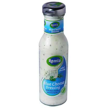 Remia Blue Cheese Dressing, White & Green, Medium, 250 g - Blue Cheese Burst!