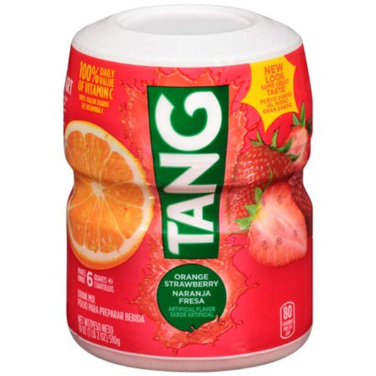 Tang Kraft Heinz Orange Strawberry Flavour Drink Mix USA, 510 g