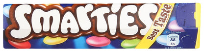 Nestle Smarties Tube, 38g - "Smarties Tube - 38g of Colorful Chocolate Treats!"