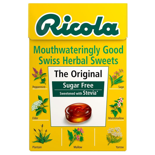 Ricola Original Sugar Free Swiss Herb Drop, 40g - Original Herb Drop!