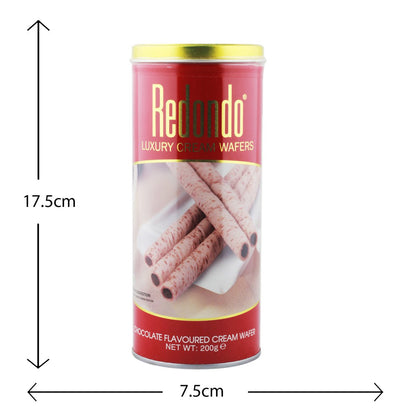 Redondo Luxury Cream Wafer, Chocolate, 200g - Chocolate Bliss!