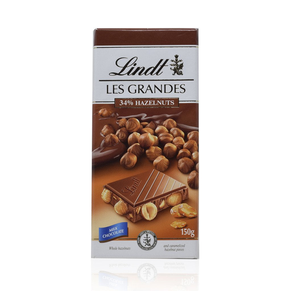 Lindt Chocolate - Hazelnut Milk, 150g Pouch