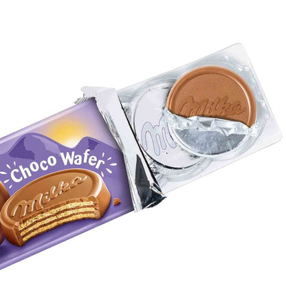 Milka Choco Wafer Biscuits, 150 g, Purple & White, (642201 - 001) - "Choco Wafer Joy!"